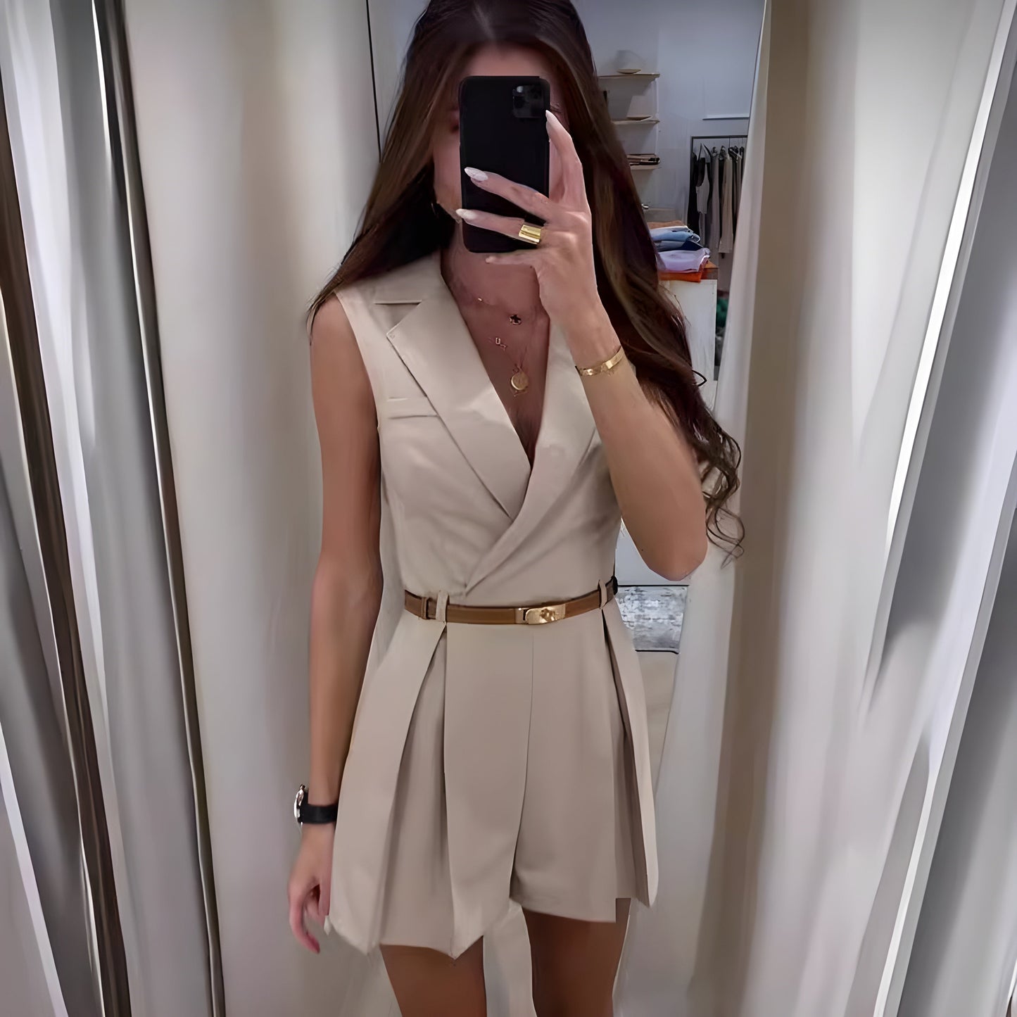 Stefania | Elegancki Kombinezon Letni dla Kobiet